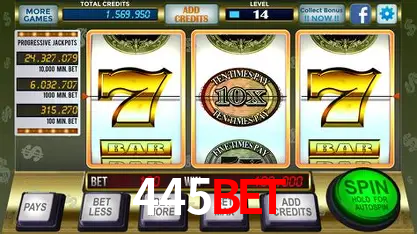 Tabela RTP dos jogos de cassino da 445bet